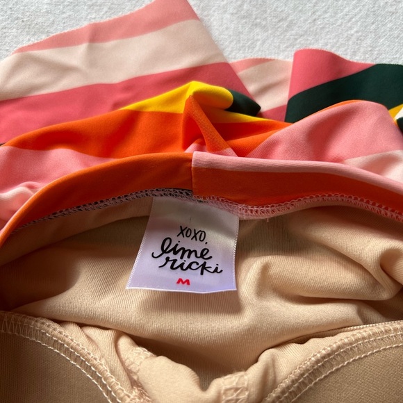 Lime Ricki One Piece Bathing Suit - Picture 3 of 8